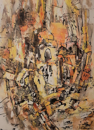 Bild vergr��ern: Ausstellung mit Bildern von Olga Honl