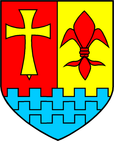 Bild vergr��ern: Wappen Stadt Borgentreich farbig
