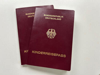 Bild vergr��ern: Symbolbild Kinderreisep�sse