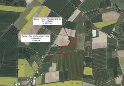 Bild vergr��ern: Neuverpachung Gemarkung B�hne 2026
