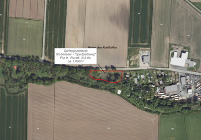 Bild vergr��ern: Gartengrundst�ck in der Gemarkung Gro�eneder