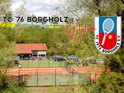 Bild vergr��ern: Tennisanlage TC76Borgholz 40jahre