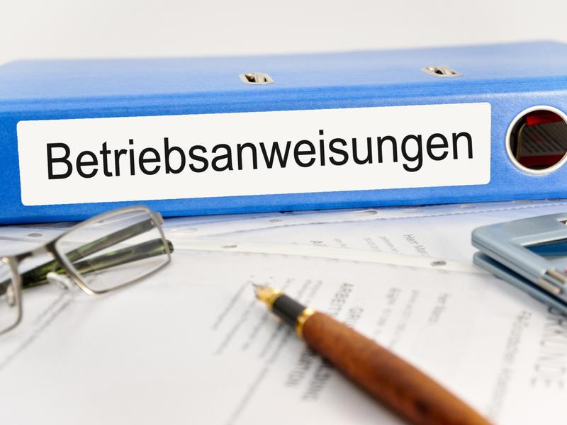 Betriebsanweisungen