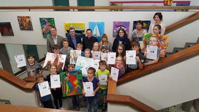 Bild vergr��ern: Bilderausstellung Kulturrucksack 2017